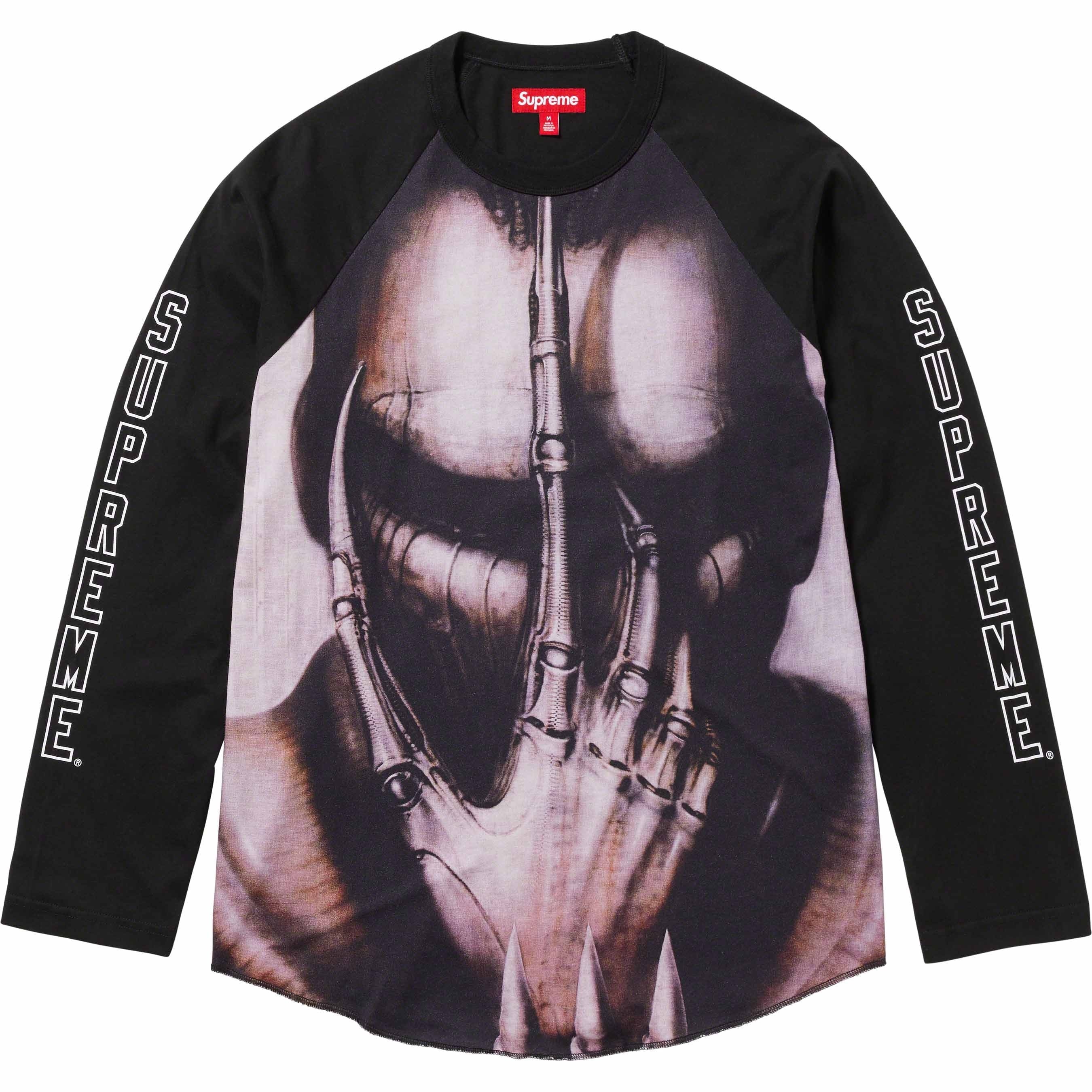 H.R. Giger Raglan L/S Top view 5